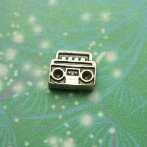 Boom Box - Charm - Charm for Memory Lockets