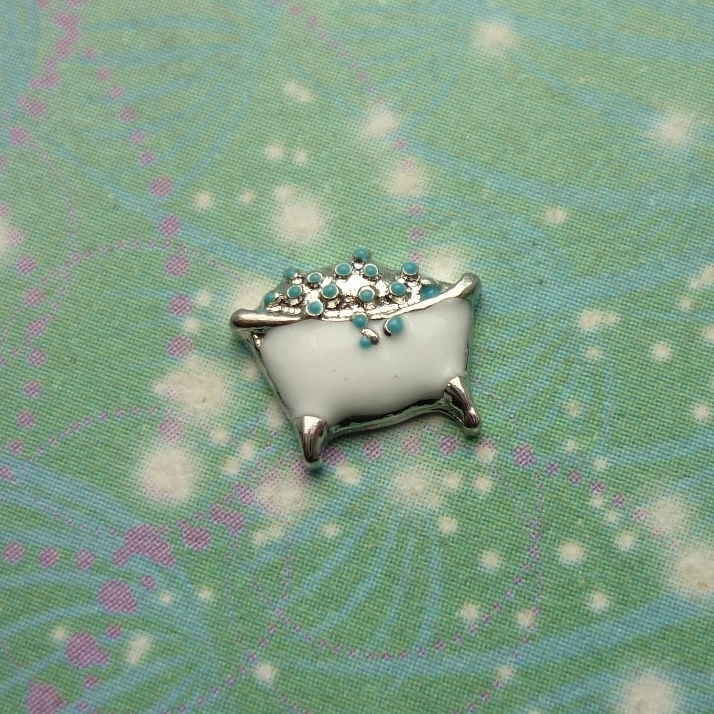 Bubble Bath Charm - Charm for Memory Lockets