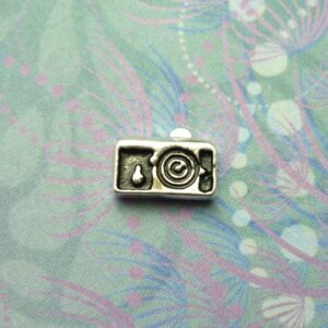 Camera Small Black - Charm for Memory Lockets