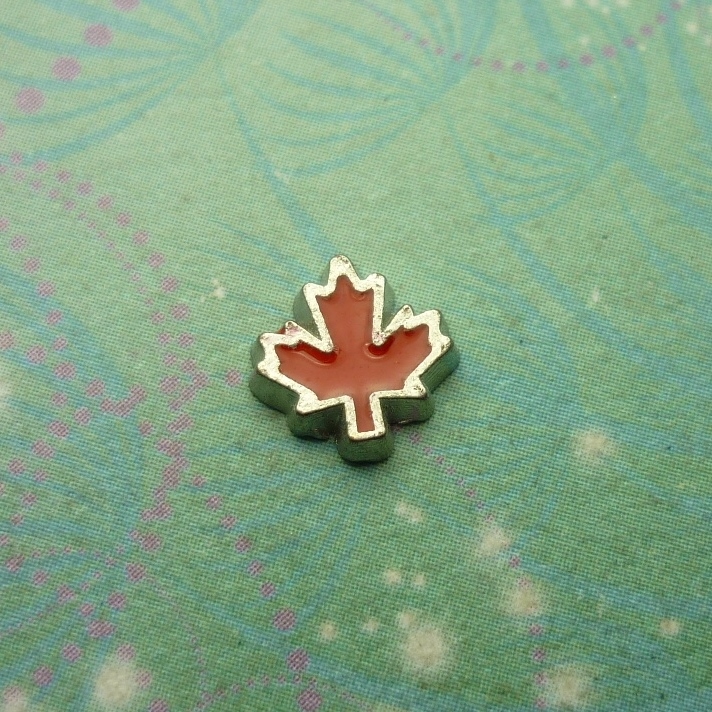 Canada Mapel Leaf - Charm for Memory Lockets