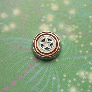 Captin America Shield - Charm for Memory Lockets