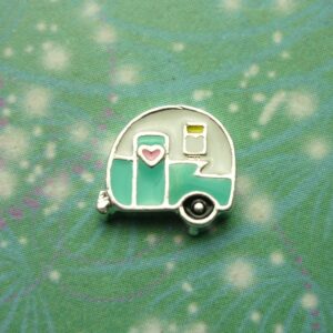 Caravan - Happy Travels - Charm for Memory Lockets