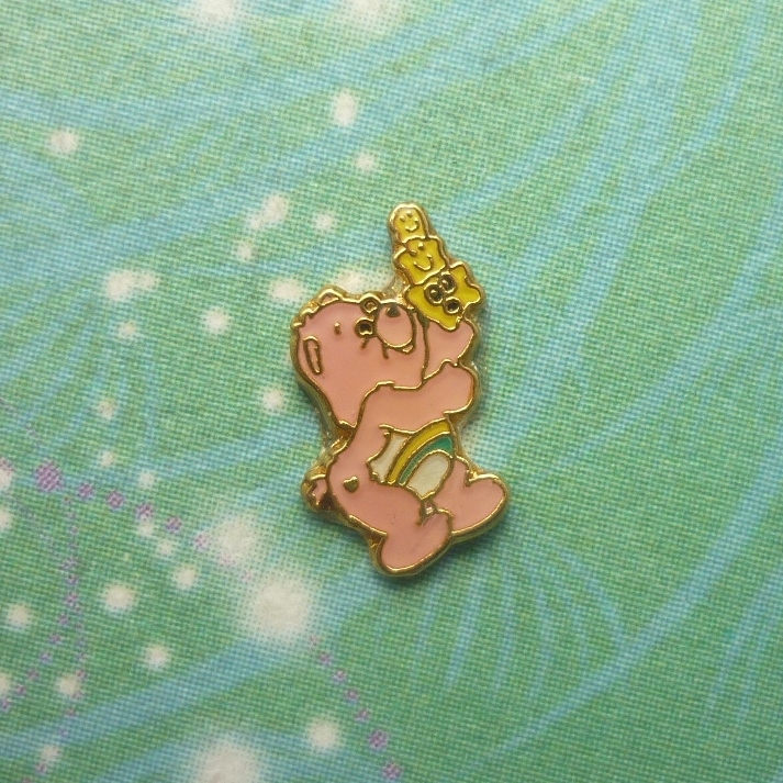 Care Bear Pink - Cheer Bear - Charm for Memory Lockets