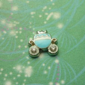 Carriage Blue - Charm for Memory Lockets