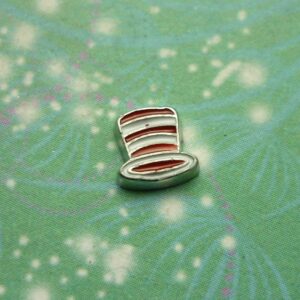Cat in the Hat Charm for Lockets - Charm for Memory Lockets