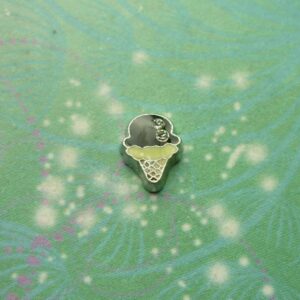 Chocolate Ice Cream - Charm - Charm for Memory Lockets