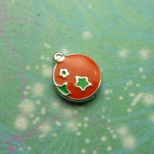 Christmas Bauble Charm - Charm for Memory Lockets