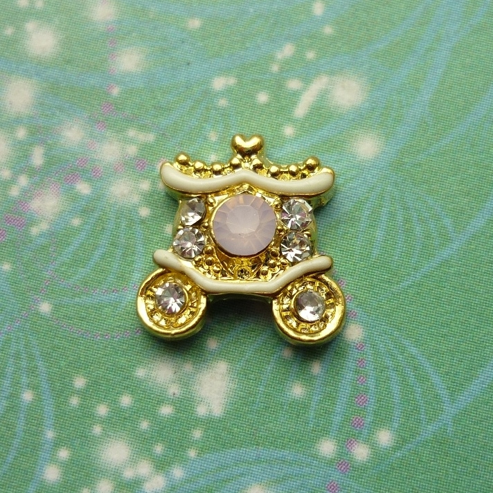 Cinderella's Carriage - Charm for Memory Lockets