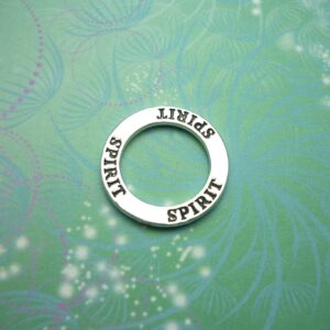 Circle Charm - Spirit - Charm for Memory Lockets