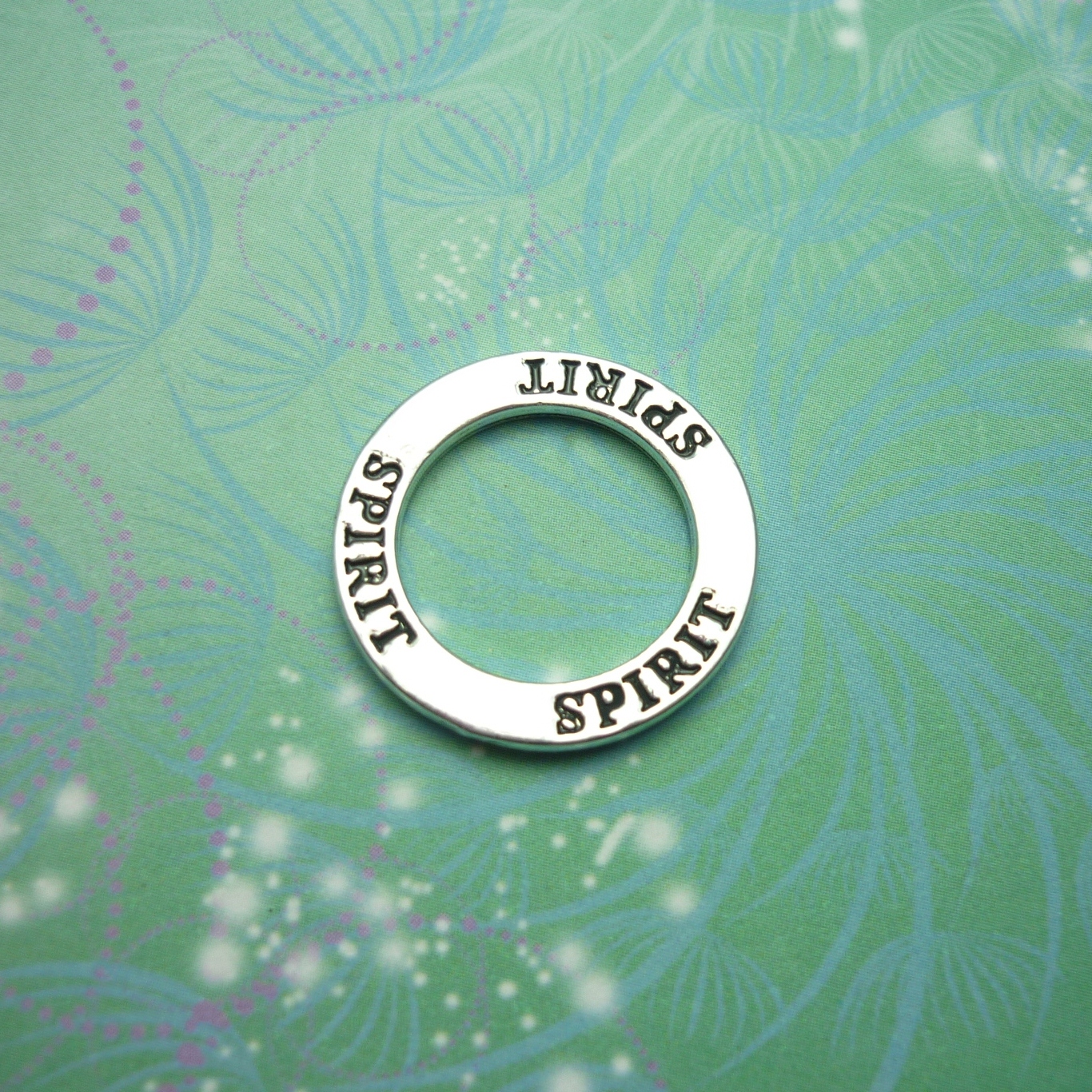 Circle Charm - Spirit - Charm for Memory Lockets