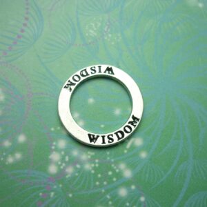 Circle Charm - Wisdom - Charm for Memory Lockets