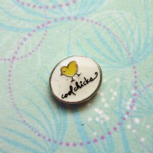 Cool Chicks - Charm - Charm for Memory Lockets