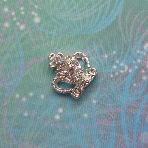 Corination Silver Crown - Charm for Memory Lockets