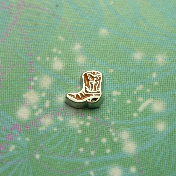 Cowboy Boot - Charm for Memory Lockets