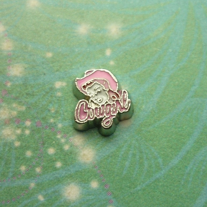 Cowgirl - Charm - Charm for Memory Lockets