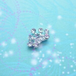 Crown - Sparkling Crystals - Charm for Memory Lockets