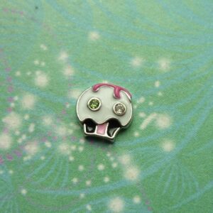 Cup Cake with Jewels - Charm for Memory Lockets