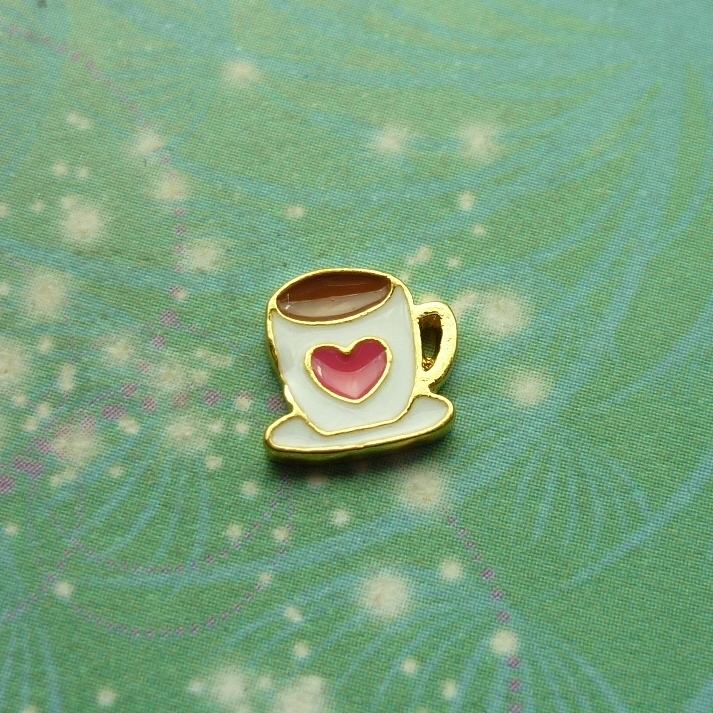 Cup of Tea with Love - Charm for Memory Lockets