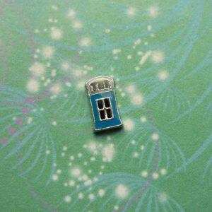 Doctor Who - Tardis - Charm for Memory Lockets