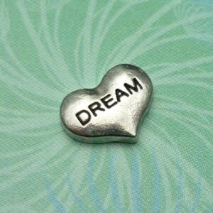 Dream Heart Charm - Charm for Memory Lockets