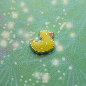 Duck Charm - Yellow - Charm for Memory Lockets