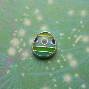 Easter Egg - Light Blue - Charm for Memory Lockets