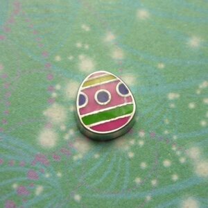 Easter Egg - Pink - Charm for Memory Lockets