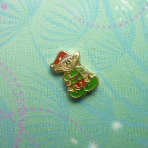 Elf - Christmas Locket Charm - Charm for Memory Lockets