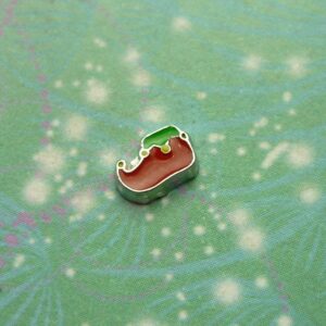 Elf Shoe Charm - Charm for Memory Lockets