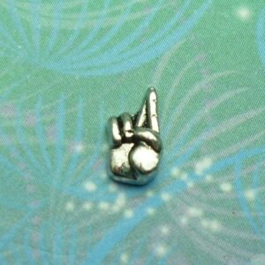 Fingers Crossed - Good Luck - Charm for Memory Lockets