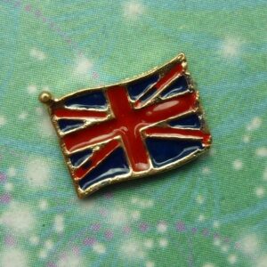 Flag - English - Charm for Memory Lockets