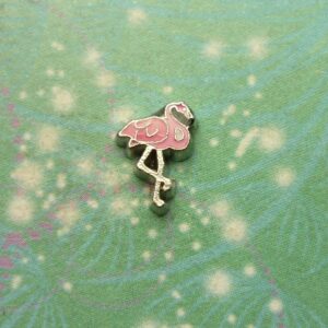 Flamingo - Bird Charm - Charm for Memory Lockets