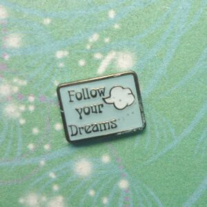 Follow Your Dreams Charm - Rectangle - Charm for Memory Lockets
