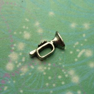 French Horn Charm - Charm for Memory Lockets