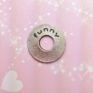 Funny - Donut - Charm for Memory Lockets