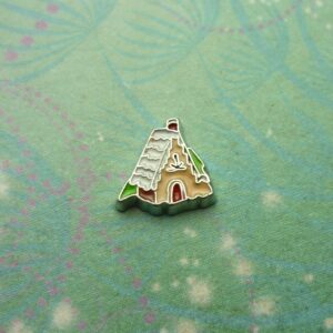Gingerbread House - Charm for Memory Lockets