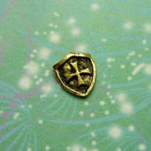 Gold Shield - Charm for Memory Lockets