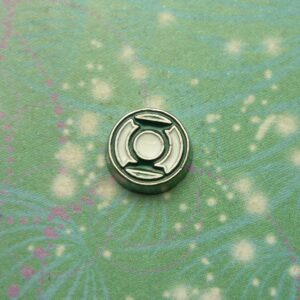 Green Lantern - round - Charm for Memory Lockets