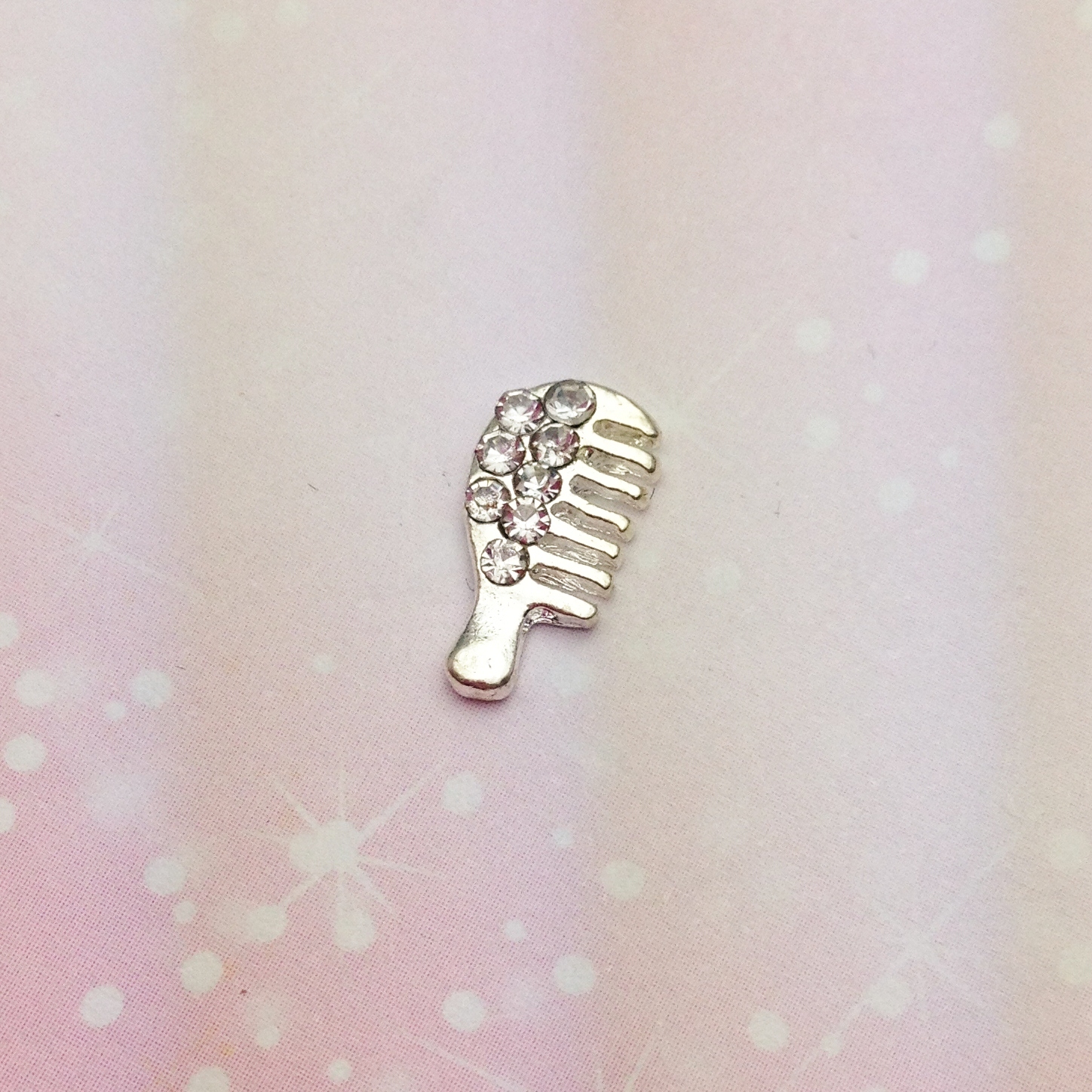 Hair Comb - Charm for Memory Lockets