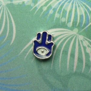 Hamsa Eye Hand Charm - Charm for Memory Lockets