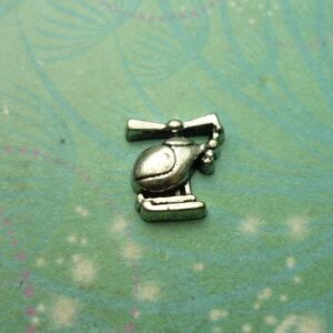 Helicopter Charm for Memory Lockets - Charm for Memory Lockets