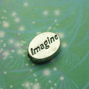 Imagine - Silver - Charm for Memory Lockets
