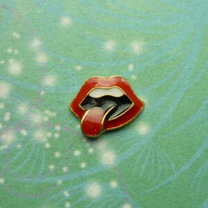 Kiss Mouth - Charm for Memory Lockets