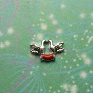 Love Birds - Charm for Memory Lockets
