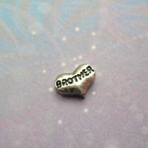 Love My Brother - Charm for Memory Lockets