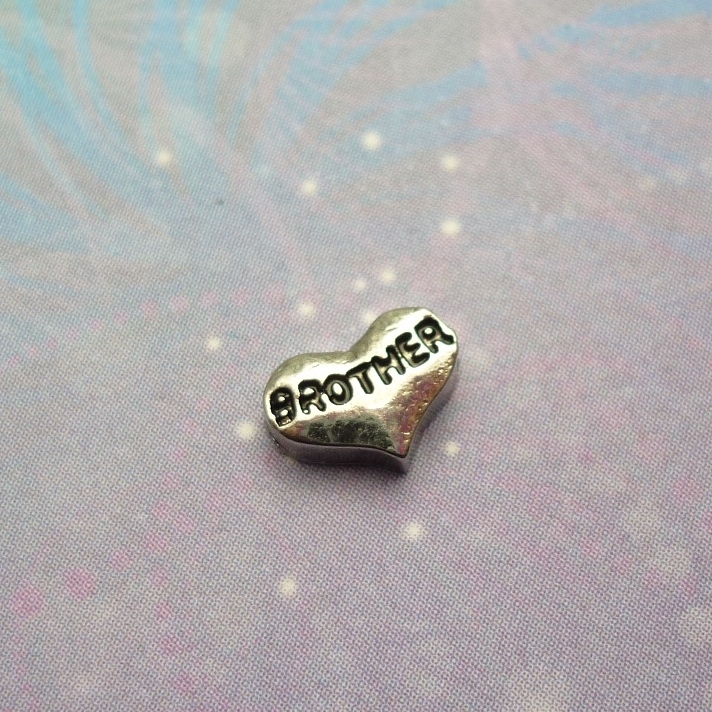 Love My Brother - Charm for Memory Lockets