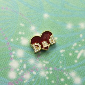 Love My Dad - Charm for Memory Lockets