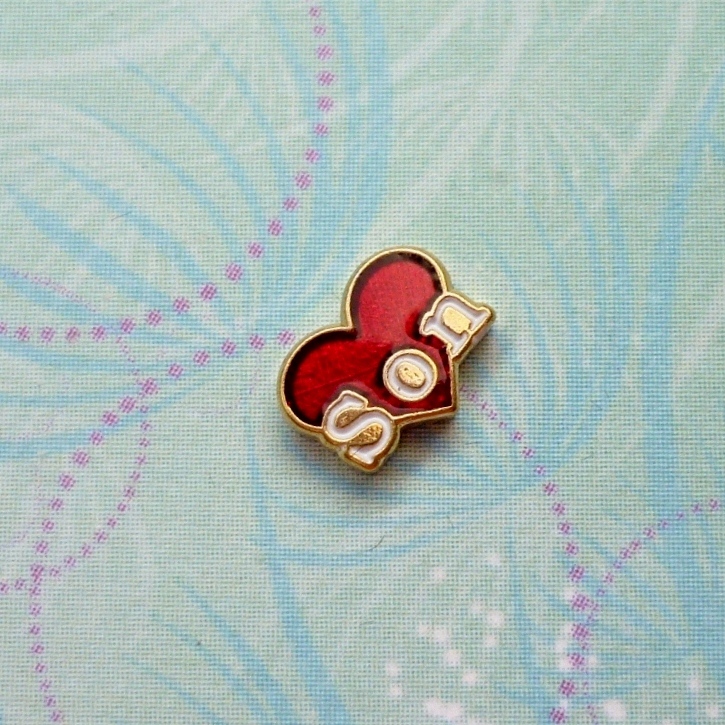 Love My Son Charm For Lockets - Charm for Memory Lockets