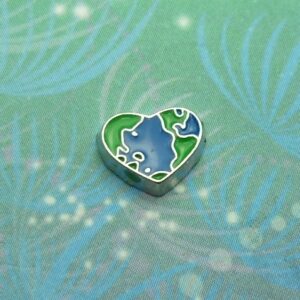 Love the Earth - Charm for Memory Lockets