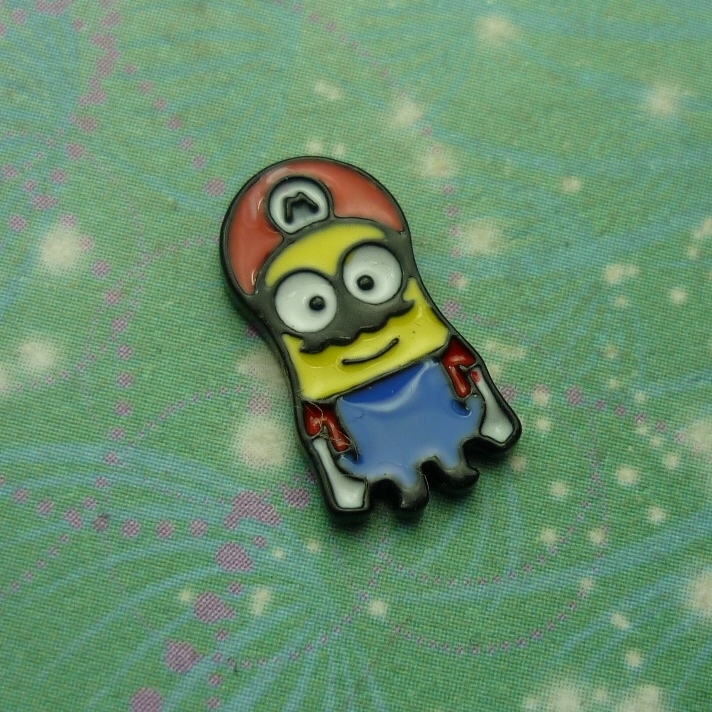 Mario Minion - Charm for Memory Lockets